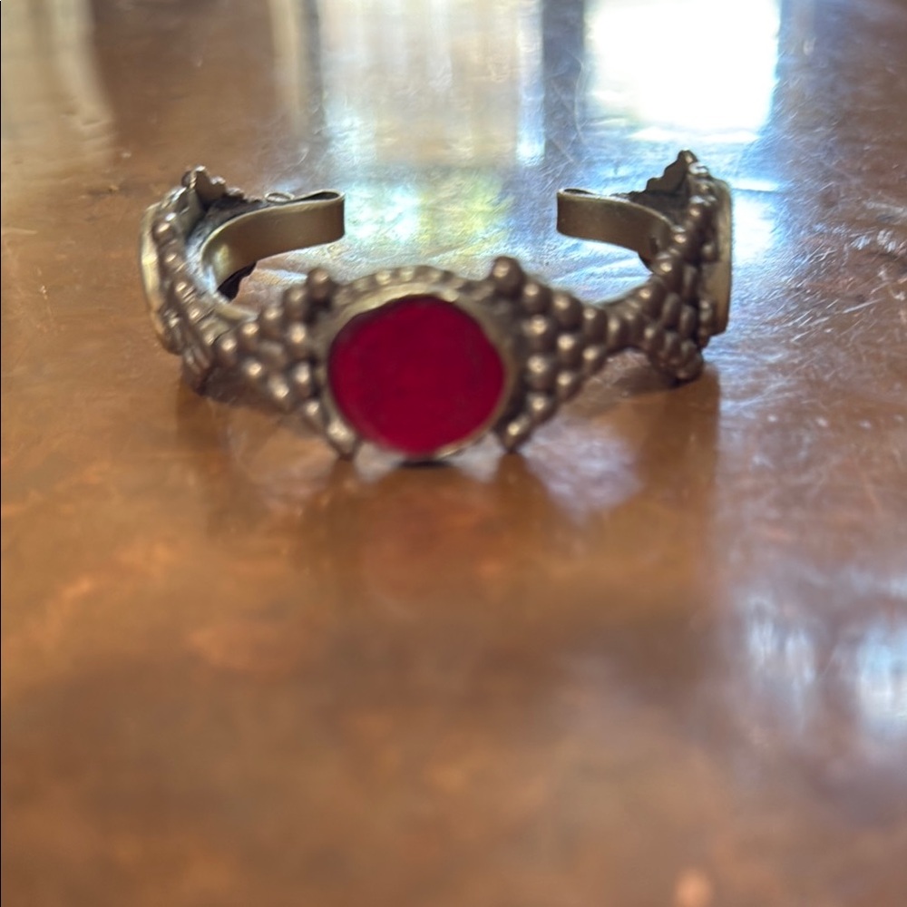 Silver Tribal Bracelet Vintage